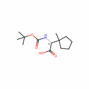 (2R)-2-{[(tert-butoxy)carbonyl]amino}-2-(1-methylcyclopentyl)acetic acid