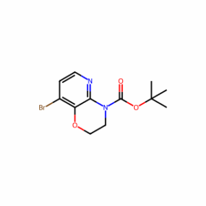 tert-butyl 8-bromo-2,3-dihydropyrido[3,2-b][1,4]oxazine-4-carboxylate