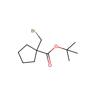 tert-butyl 1-(bromomethyl)cyclopentane-1-carboxylate