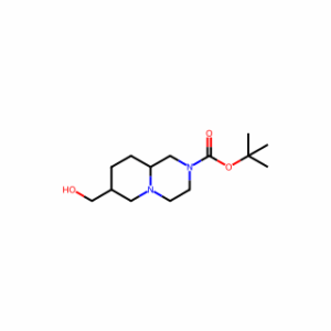 tert-butyl 7-(hydroxymethyl)-octahydro-1H-pyrido[1,2-a]piperazine-2-carboxylate