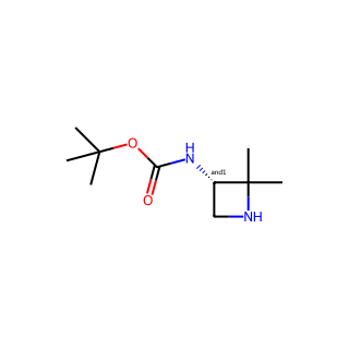 tert-butyl N-(2,2-dimethylazetidin-3-yl)carbamate