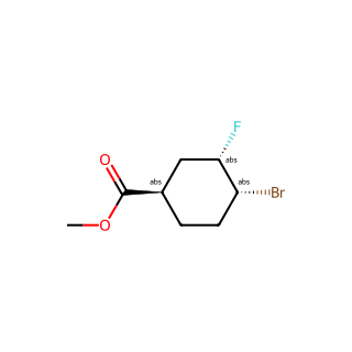 methyl (1R,3S,4R)-4-bromo-3-fluoro-cyclohexanecarboxylate