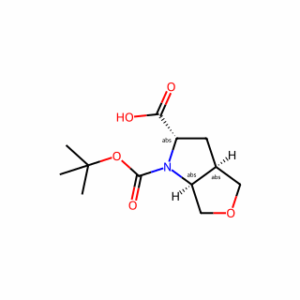 (2S,3aR,6aS)-1-tert-butoxycarbonyl-2,3,3a,4,6,6a-hexahydrofuro[3,4-b]pyrrole-2-carboxylic acid