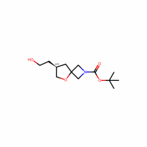 tert-butyl 7-(2-hydroxyethyl)-5-oxa-2-azaspiro[3.4]octane-2-carboxylate