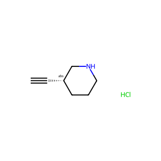 (3R)-3-ethynylpiperidine hydrochloride