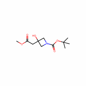 tert-butyl 3-hydroxy-3-(2-methoxy-2-oxoethyl)azetidine-1-carboxylate