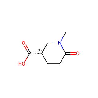 (3S)-1-methyl-6-oxopiperidine-3-carboxylic acid