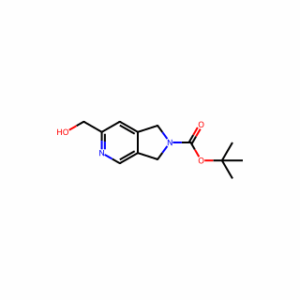 tert-butyl 6-(hydroxymethyl)-1,3-dihydropyrrolo[3,4-c]pyridine-2-carboxylate