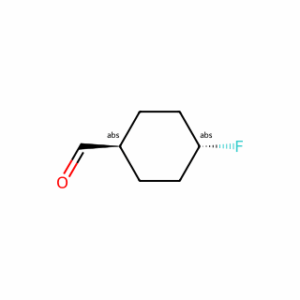 trans-4-fluorocyclohexane-1-carbaldehyde