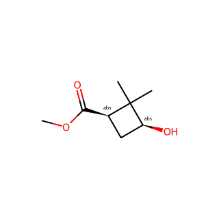 methyl (1R,3S)-3-hydroxy-2,2-dimethyl-cyclobutanecarboxylate
