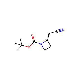 tert-butyl 2-(cyanomethyl)azetidine-1-carboxylate
