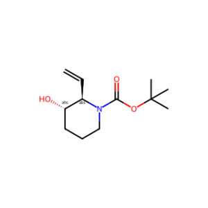tert-butyl (2R,3S)-3-hydroxy-2-vinyl-piperidine-1-carboxylate