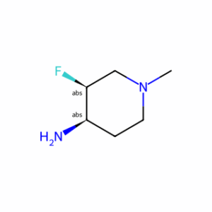 (3S,4R)-3-Fluoro-1-methylpiperidin-4-amine