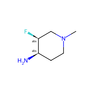 (3S,4R)-3-Fluoro-1-methylpiperidin-4-amine