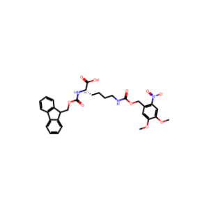 (S)-2-((((9H-Fluoren-9-yl)methoxy)carbonyl)amino)-6-((((4,5-dimethoxy-2-nitrobenzyl)oxy)carbonyl)amino)hexanoic acid