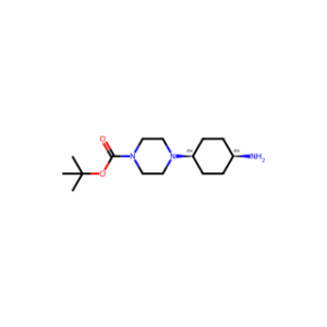 tert-butyl cis-4-(4-aminocyclohexyl)piperazine-1-carboxylate