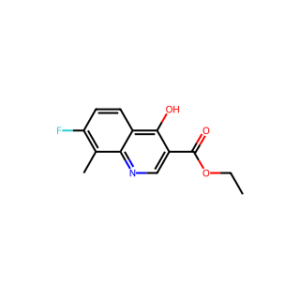 Ethyl 7-fluoro-4-hydroxy-8-methylquinoline-3-carboxylate