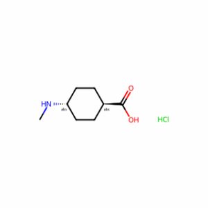 trans-4-(methylamino)cyclohexanecarboxylic acid;hydrochloride