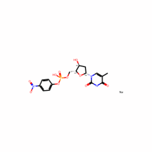 Thymidine 5′-monophosphate p-nitrophenyl 
ester sodium salt
