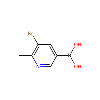 (5-Bromo-6-methylpyridin-3-yl)boronic acid