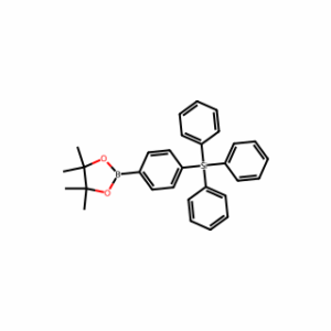 Triphenyl(4-(4,4,5,5-tetramethyl-1,3,2-dioxaborolan-2-yl)phenyl)silane