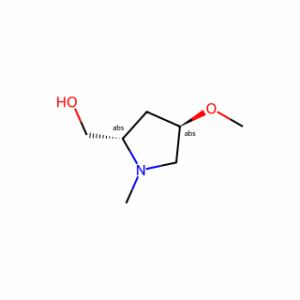 ((2S,4R)-4-Methoxy-1-methylpyrrolidin-2-yl)methanol