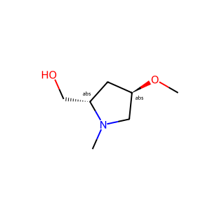 ((2S,4R)-4-Methoxy-1-methylpyrrolidin-2-yl)methanol