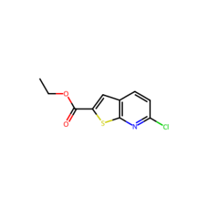 ETHYL 6-CHLOROTHIENO[2,3-B]PYRIDINE-2-CARBOXYLATE