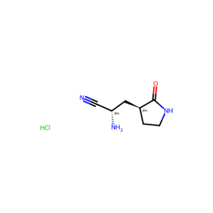 (S)-2-Amino-3-((S)-2-oxopyrrolidin-3-yl)propanenitrile hydrochloride