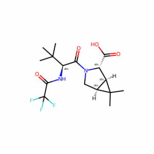 (1R,2S,5S)-3-[(2S)-3,3-Dimethyl-1-oxo-2-[(2,2,2-trifluoroacetyl)amino]butyl]-6,6-dimethyl-3-azabicyclo[3.1.0]hexane-2-carboxylic acid