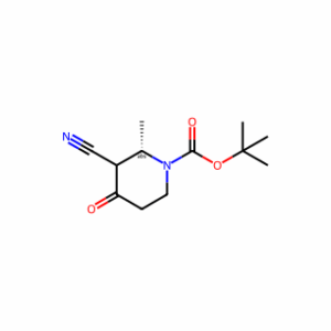 (2S)-tert-Butyl 3-cyano-2-methyl-4-oxopiperidine-1-carboxylate