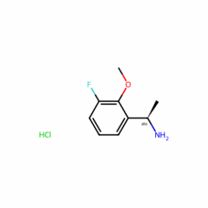 (1R)-1-(3-Fluoro-2-methoxyphenyl)ethanamine;hydrochloride