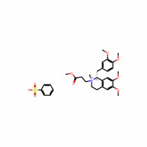 (1R,2R)-1-(3,4-dimethoxybenzyl)-6,7-dimethoxy-2-(3-methoxy-3-oxopropyl)-2-methyl-1,2,3,4-tetrahydroisoquinolin-2-ium benzenesulfonate