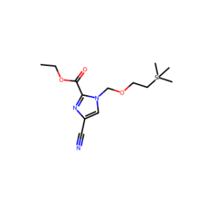 ethyl 4-cyano-1-(2-trimethylsilylethoxymethyl)imidazole-2-carboxylate