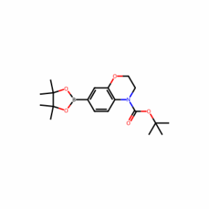 tert-Butyl 7-(4,4,5,5-tetramethyl-1,3,2-dioxaborolan-2-yl)-2H-benzo[b][1,4]oxazine-4(3H)-carboxylate