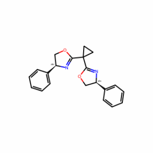 (4S,4′S)-2,2′-(Cyclopropane-1,1-diyl)bis(4-phenyl-4,5-dihydrooxazole)