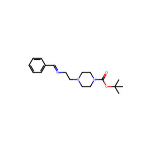 tert-butyl (E)-4-(2-(benzylideneamino)ethyl)piperazine-1-carboxylate