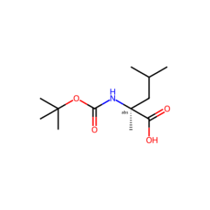 (S)-2-((tert-Butoxycarbonyl)amino)-2,4-dimethylpentanoic acid