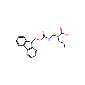 (S)-2-(((((9H-Fluoren-9-yl)methoxy)carbonyl)amino)methyl)pentanoic acid