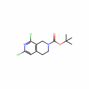 tert-Butyl 6,8-dichloro-3,4-dihydro-2,7-naphthyridine-2(1H)-carboxylate