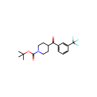 tert-Butyl 4-(3-(trifluoromethyl)benzoyl)piperidine-1-carboxylate