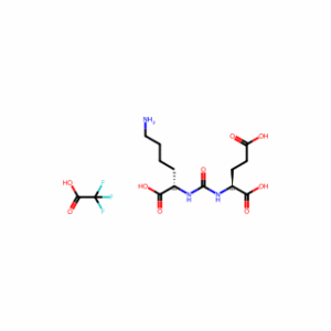 (((S)-5-Amino-1-carboxypentyl)carbamoyl)-L-glutamic acid compound with 2,2,2-trifluoroacetic acid