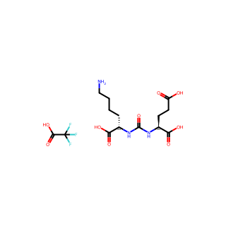 (((S)-5-Amino-1-carboxypentyl)carbamoyl)-L-glutamic acid compound with 2,2,2-trifluoroacetic acid