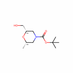 (2S,6S)-tert-Butyl 2-(hydroxymethyl)-6-methylmorpholine-4-carboxylate