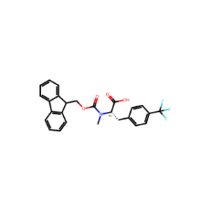 (S)-2-((((9H-Fluoren-9-yl)methoxy)carbonyl)(methyl)amino)-3-(4-(trifluoromethyl)phenyl)propanoic acid