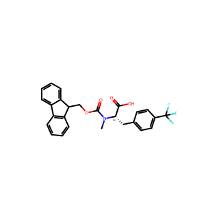 (S)-2-((((9H-Fluoren-9-yl)methoxy)carbonyl)(methyl)amino)-3-(4-(trifluoromethyl)phenyl)propanoic acid