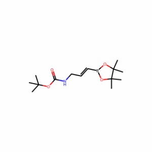 tert-Butyl (3-(4,4,5,5-tetramethyl-1,3,2-dioxaborolan-2-yl)allyl)carbamate