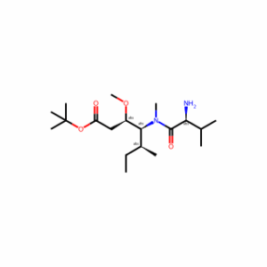 tert-Butyl (3R,4S,5S)-4-((S)-2-amino-N,3-dimethylbutanamido)-3-methoxy-5-methylheptanoate