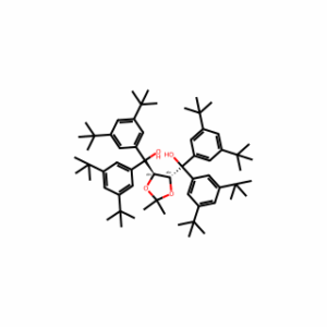 ((4R,5R)-2,2-Dimethyl-1,3-dioxolane-4,5-diyl)bis(bis(3,5-di-tert-butylphenyl)methanol)