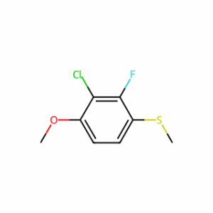 (3-Chloro-2-fluoro-4-methoxyphenyl)(methyl)sulfane